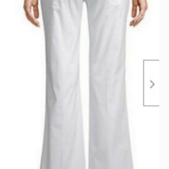 Robert Graham Taylor White Wide Boot Flare 6 - Picture 3 of 3